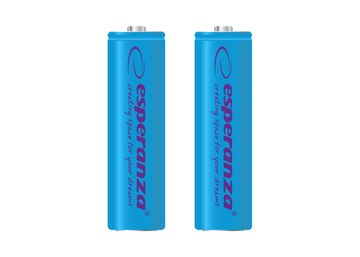 Esperanza Esperanza punjive Ni-MH baterije AA HR6, 2000 mAh, 2 komada
