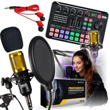 DNA DNA STUDIO SET Vanjska zvučna kartica, Bluetooth
