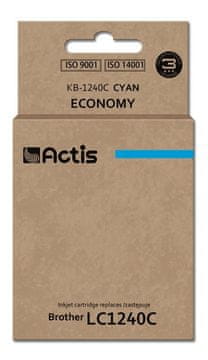 Actis Actis KB-1240C tinta za Brother (zamjena za LC1240C/LC1220C), 19 ml, cijan