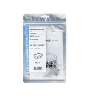 slomart Smartkeeper HMD04P1GY blokator HDMI priključka, Siva, 10 kom