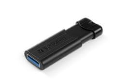 Verbatim Verbatim PinStripe 3.0 USB Stick 128GB, crni