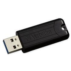 Verbatim Verbatim PinStripe 3.0 USB Stick 128GB, crni