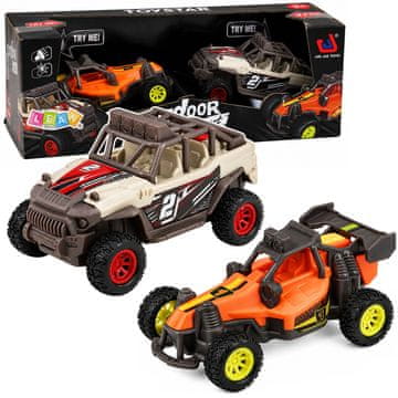 slomart LEAN TOYS Set terenskih vozila Buggy, 2 kom, sa svjetlima i zvukovima