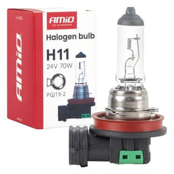 slomart AMiO Halogena žarulja H11 24V 70W PGJ19-2
