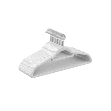 Songmics Vješalice za odjeću 45x0.6x23.5 cm Bijele