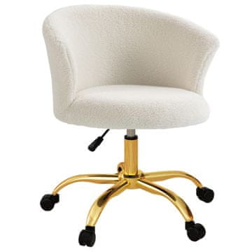 Homestar Uredska stolica podesive visine 58x56x68-76 cm bijela