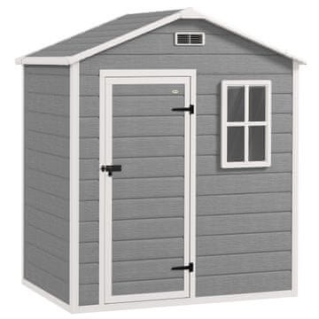 Homestar Vrtna sjenica 182x121x200 cm Siva