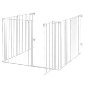 Homestar Igraonica za štence modularni dizajn 90x123x102 cm bijela