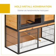 Homestar Kavez za male životinje 89,5x45x81 cm Žuti