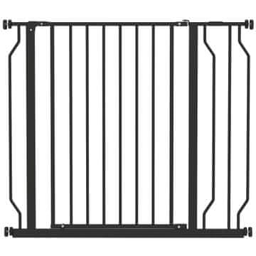 Homestar Vrata za kućne ljubimce 75-95x76 cm Crna