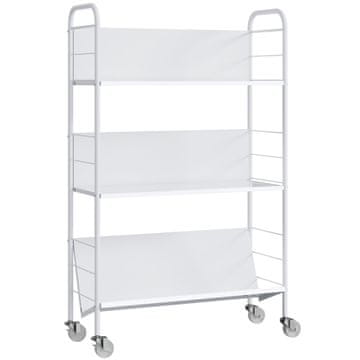 Homestar Knjigovodstveni regal 3 razine 69x26x108 cm Bijeli