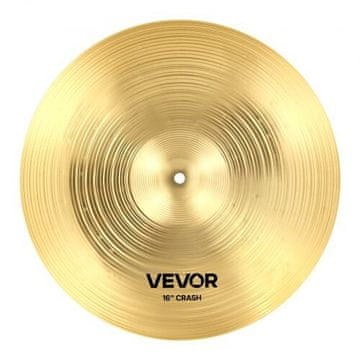 VEVOR Set činela 4 komada 355x400x455x505 mm Sjajna bakrena boja