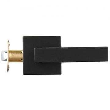 VEVOR Kvaka za vrata prolazna ručka 160x140x65 mm crna