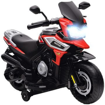 Homestar Električni motocikl za djecu 85,5x44,5x56 cm Crveni
