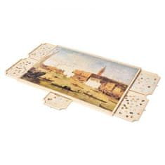 VEVOR Rotirajuća ploča za slagalice s 5 ladica i poklopcem 104.5x76.3x3.6 cm