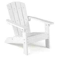 Northix Dječja Adirondack stolica – HIPS za sve vremenske uvjete, visoki naslon