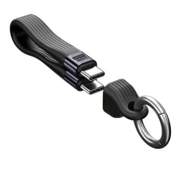 Mobile-origin CB17 USB-C dongle kabel, 13 cm, vrni (MO-UK-CB17-BLK)