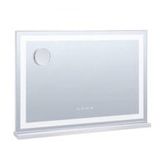 VEVOR Ogledalo za šminkanje s 3 boje osvjetljenja, Bluetooth, 80x12x57.2 cm, bijelo