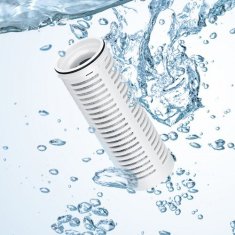 VEVOR Zamjenska patrone za vodeni filter, pakiranje od 3, 40x115 mm, bijela