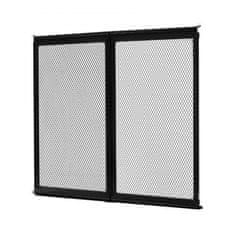 VEVOR Zaštita za mrežna vrata 571.5x508x10.6 mm Crna