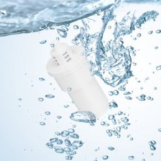 VEVOR Zamjenska patrone za vodeni filter 3 komada 66x146 mm bijela