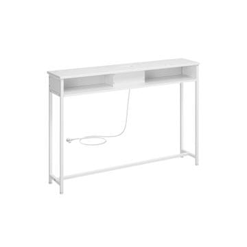 Songmics Konzolni stol 25x120x81.1 cm Bijela