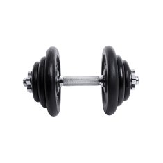 Songmics Set bučica 2 komada 40 kg crne boje