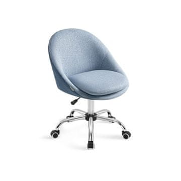 Songmics Uredska stolica 60x60x80-90 cm plava