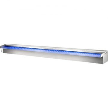 VEVOR Fontana za bazen Waterfall PQSB-8283 90x11.5x8 cm srebrna