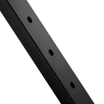 VEVOR Stup za kabelsku ogradu 91.4x2.5x5.1 cm crni
