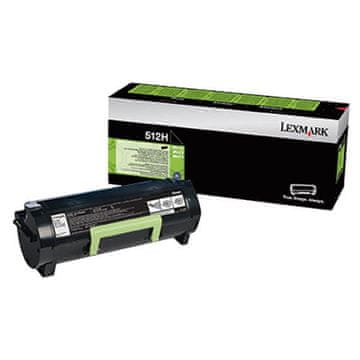 Lexmark 51F2H0E RETURN crni, originalni toner
