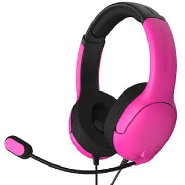PDP PDP PS5 & PC AIRLITE žične gaming slušalice (Crno-ružičaste)
