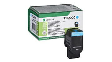 Lexmark 71B20C0 LC plavi, originalni toner