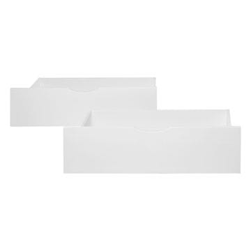 Homestyle4U Set ladica za krevet, 82x53x22 cm, bijela