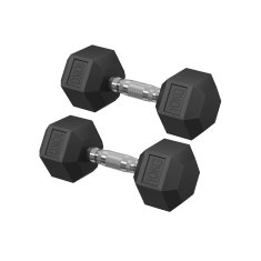 Songmics Set bučica heksagonalnih 31x13.5x11 cm crne boje