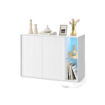 Songmics Kredenac 39x100x71 cm Bijela