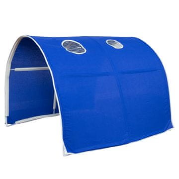 Homestyle4U Tunel za krevet, 90x70x100 cm, plava