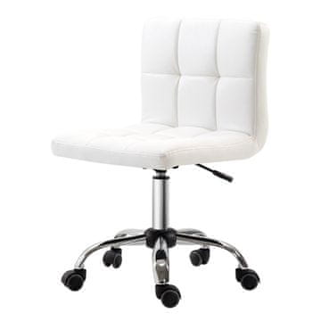 Homestar Uredska stolica ergonomska stolica za radni stol 46x51x80-92 cm bijela