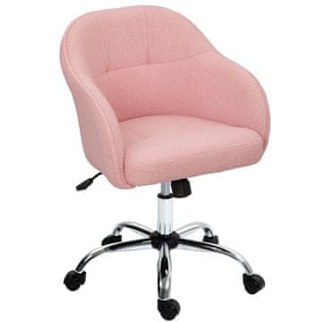 Homestar Uredska stolica 56x61x76-86 cm Roza