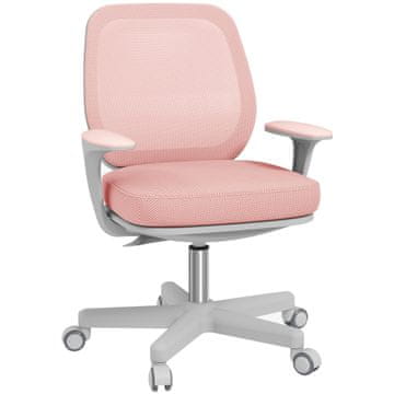 Homestar Uredska stolica 55x48x82.5-94.5 cm ružičasta