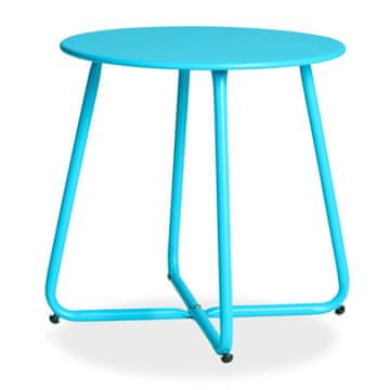 Homestyle4U Stolić, 44.5x44.5x44.5 cm, plava