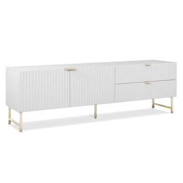 Homestyle4U TV ormarić, 179x60,5x39 cm, bijela