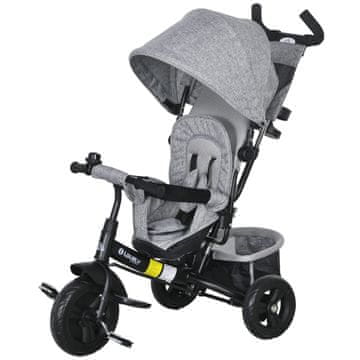 Homestar Dječji tricikl 102x49x102 cm Sivi