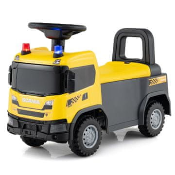 Costway Dječji guralica auto s licencom SCANIA kamiona žute boje