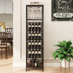 Costway Samostojeći stalak za vino s 7 razina