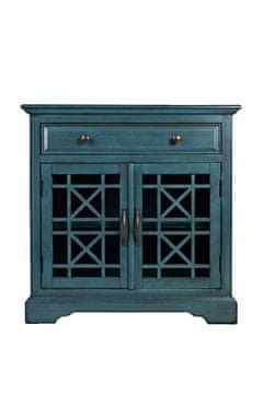 Livin Hill Komoda, AV175-32, 82x82x38 cm, Plava