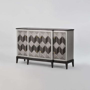 Livin Hill Komoda, ST504, 152x92x42 cm, siva