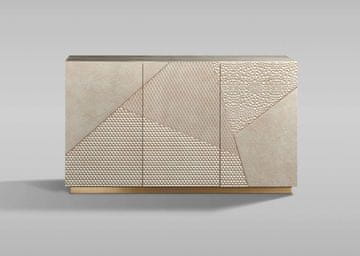 Livin Hill Komoda, ST801, 150x86x40 cm, zlatna