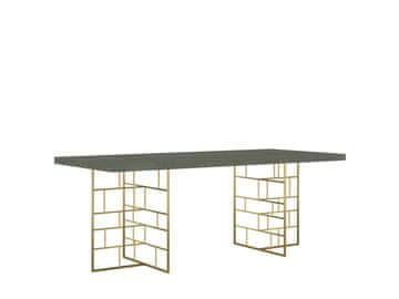 Livin Hill Blagovaonski stol, RH10, 200x76x90 cm, zelena