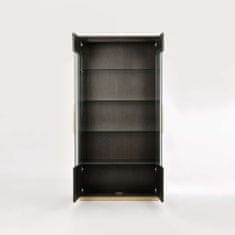 Livin Hill Vitrina, SEV26-2, 100x200x41 cm, crna